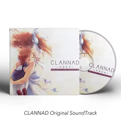 Anime CLANNAD Lia Riya Music CD Greatest Hits OST Album 3pcs Music Record Cosplay Walkman Car Soundt