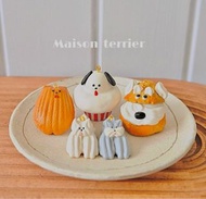 日本扭蛋 Maison Terrier 烘焙甜品 動物形狀迷你吊飾 Bandai 扭蛋