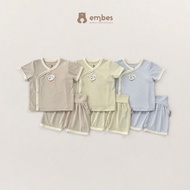 Embes B131 Set paws cross-tieshort sleeve