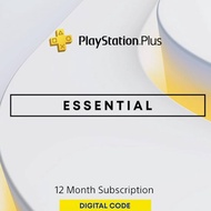 PS Plus Playstation Plus 12 Month/ 1 Year Reg 3/ Indonesian Essential PS4 PS5 Redeem Code/
