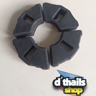 Rubber (KGY) Gear Mount Drum Rear Rim Yamaha Vega Crypton F1ZR RXking (1ST)
