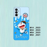 HP Silicone Samsung M14, Samsung M34, Samsung M54, Samsung M52 - Case casing cover Flexible Blackhp