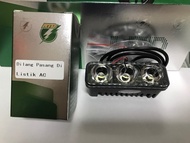 240 RTD E03 strobo LAMPU SOROT TEMBAK MOTOR LED TEMBUS KABUT WATERPROOF