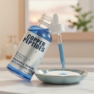 Lightweight Hydrating Facial Serum with Copper Peptide GHK-Cu & Hyaluronic Acid