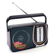 Media Players✘Electric Radio Speaker FM/AM/SW 4band radio AC power and Battery Power 150W Extrabass