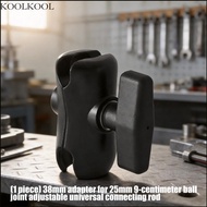 KOOK 38Mm To 25Mm Head Swivels Joint Clip With 9Cm Adjustable Arm For Tablets Stands