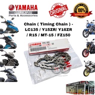 YAMAHA TIMING CHAIN LC135/Y15ZR/Y16ZR / R15 / MT15 /FZ150 Original ( Timing Chain Rantai Y15 LC FZ150 Y16 R15 MT-15 VVA)