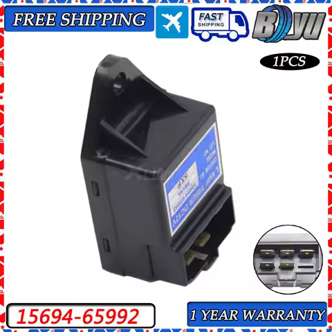 12V Lamp Glow Plug Timer 15694-65992 15694-65990 for Kubota for TC35 TC35D TC40 TC40D TC45 TC45D S81