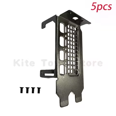 5-Pack New Short Low Profile Bracket for Nvidia Quadro RTX A2000 A4000 w/ Screws
