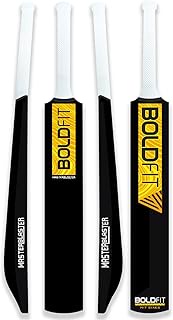 Boldfit Heavy Plastic Cricket Bat for Adults – Full-Size Tennis Ball Bat with Grip, Ideal for Gully 