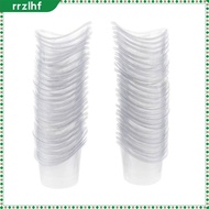 [rrzlhf] Portable 100 Pieces 5ml Disposable Eye Wash Flush Cups Plastic Measuring Cup Used to Remove