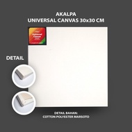 Kanvas Akalpa 30X30 / Kanvas Hitam 30X30 Cm