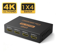 4Port 4K 3D H dmi Splitter For Projector Monitor Laptop 1in4out