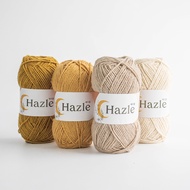 [HAZLE] 100g_2~2.5mm Wool Blended Acrylic(35% Wool+65% Acrylic) Yarn