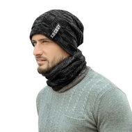 2022 Winter Hat For Men Solid Men's Knitted Hat Winter Beanies Hat