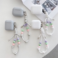 AirPods case for iPhone AirPods Pro3/Pro2/3/1/2 AirPods 4 gray-white silicone earbud case