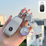TPU Car Key Case Cover for Mercedes Benz A180 A200 C180 C200 C250 E200 E250 CLA GLA Remote Key Prote