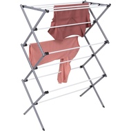Honey-Can-Do DRY-09065 Collapsible Clothes Drying Rack Steel,Folds down to 3 inches for easy storage