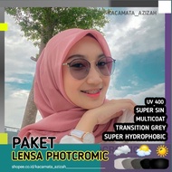 PHOTOCHROMIC GLASSES + LENS" [NORMAL/MINUS/CYL