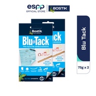 Bostik Blu Tack Multipurpose Reusable Adhesive (75g x 2)