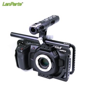 LanParte BMPCC4K-C Blackmagic Pocket Cinema Camera 4K Camera Cage