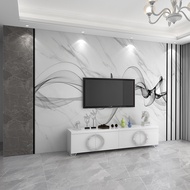 New Style TV Background Wall Wallpaper 8d Light Luxury Wallpaper Smoke Mural Nordic Wallpaper Modern