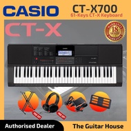 Casio CT-X700 61-key Portable Keyboard with Free Gifts (CTX700) (CT X700)
