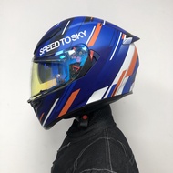 AGV K3 SV Blue Speed 2022 ⁣หมวกกันน็อค หมวกกันน็อคเต็มใบ หมวกกันน็อคมอเตอร์ไซค รถมอเตอร์ไซค หมวกกันน็อกเต็มใบ helmet2+clear lens XXL