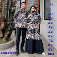 KEMEJA Couple Gamis Shirt Batik Latest Motif 2025 Big Size M L XL XXL 3XL 4XL 5XL 6XL 7XL 8XL 9XL 10