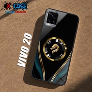 HP Casing VIVO V20 Softcase VIVO V2025 V2024 Glossy Case Shiny Glass Casing Protective Mobile Phone 