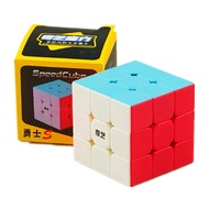 QiYi Rubiks Cube 2x2/3x3/4x4 Ultra Smooth Black/White/Rainbow Rubiks Cube/Super Smooth Fast Speed/Ra