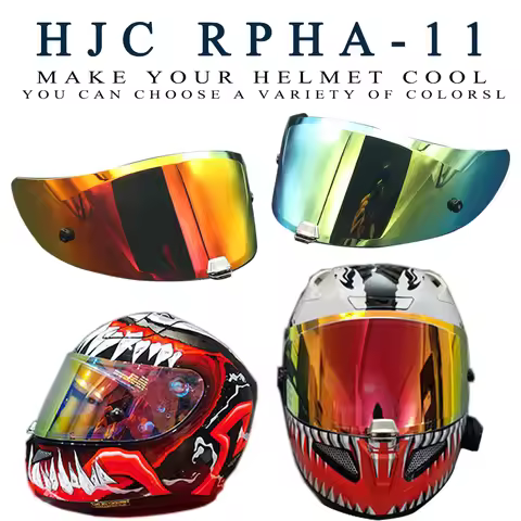 For HJC RPHA 11 RPHA-11 Motorcycle Helmet Universal Size Sunscreen Helmet Windshield Accessories