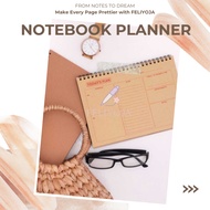 FELIYOJA | Notebook Planner - Today's Planner - Weekly Planner 100 Pages