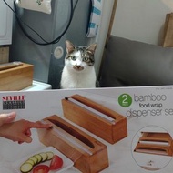 ❉貓貓老闆賣好物❉好市多costco-Seville竹製保鮮膜切割盒