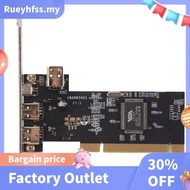 Excellent 3 Port IEEE 1394 Firewire Card PCI Firewire Adapter IEEE 1394 PCI Controller Card for Desk