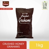 MY San Crushed Honey Graham Crackers 1 kilo / 1kg Biscuit Biskut