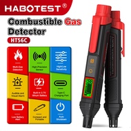 HABOTEST📢HT56C Pen-Style Combustible Gas Detector 50-1000 PPM Gas Leakage Analyzer Combustible Meter