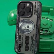 1 New 100 Dollar Bill Pattern Mobile Phone Case, Compatible With Apple 16 15 14 13 12 11Pro Max Mobi