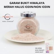 [WHOLESALE] 25KG Garam Bukit Himalaya Merah Halus  / powder Borong Pink Salt Himalayan Salt non iodi