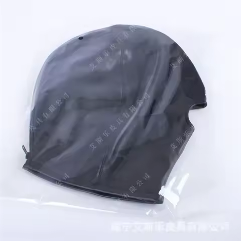 Mouth Leather Mask Bondage Hood Adult Games Slave Cosplay Head Restraints Headgear Fetish Wear Bdsm 