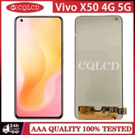 For Vivo X50 4G 5G LCD 1080 x 2376 pixels Touch Screen Digitizer Assembly Replacement
