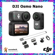 DJI Osmo Nano Standard Combo (128GB) - Small 4K/60fps Vlogging Camera with a 1/1.3″ Sensor, 143° Wid