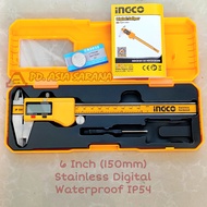 Digital Vernier Caliper 6" Inch INGCO HDCD28150 Sigmat Jangka Sorong