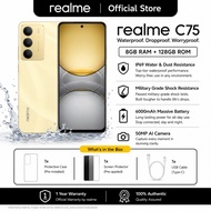realme C75 5G 8GB+256GB | 6000mAh Battery | 90Hz FHD+ Display | 50MP AI Camera | 2 Years Warranty