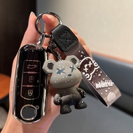 TPU Car Remote Key Case Cover Shell For Mazda 2 3 6 Atenza CX-5 CX5 CX-3 CX7 CX8 CX-9Axela Demio MX-5 Keychain Men Accessories