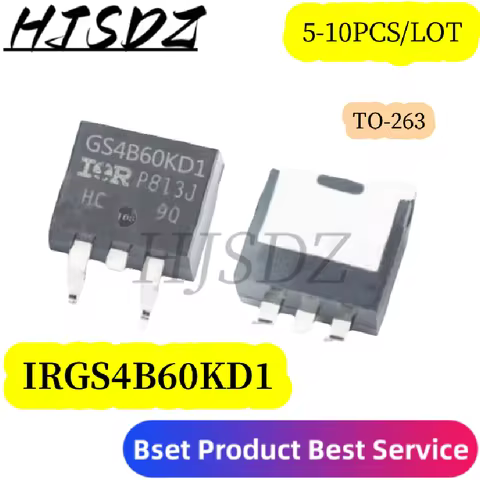 5-10PCS/LOT IRGS4B60KD1 TO263 GS4B60KD1 TO-263 GS4B60 GS4B60KDI