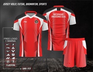 Kaos Jersey Stelan Badminton Bulutangkis Replika Timnas Olimpic Tokyo 2020