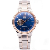 Orient Bambino RA-AG0433L00C RA-AG0433L Blue Dial Semi Skeleton Mechanical Watch