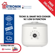 Tecno 3L Smart Rice Cooker with Low GI Function TRC-1030 TRC 1030