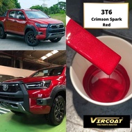 Toyota 3T6 Crimson Spark Red 2K Cat Kereta / OEM Warna Kilang / Cat Motor / 2K Paint Abrasive paper